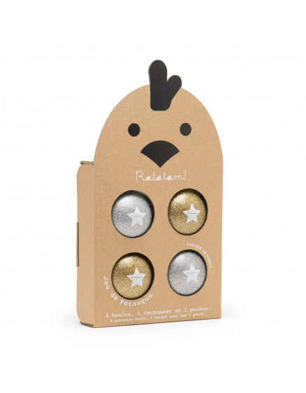 Набір блискучих м'ячів Gold and Silver 3