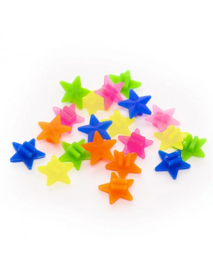 Bicycle Wheel Clip Stars