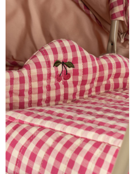 Cheecky Doll Pram Bubblegum Check 5