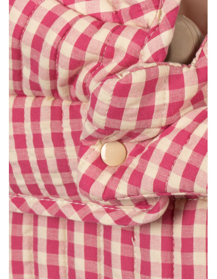 Cheecky Doll Pram Bubblegum Check 4