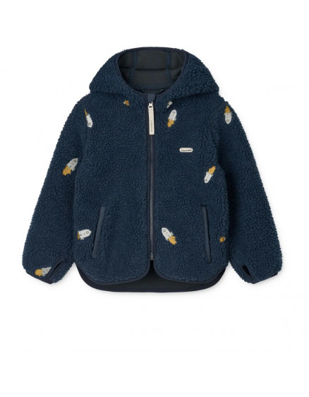 Mara Pile Jacket Rocket 