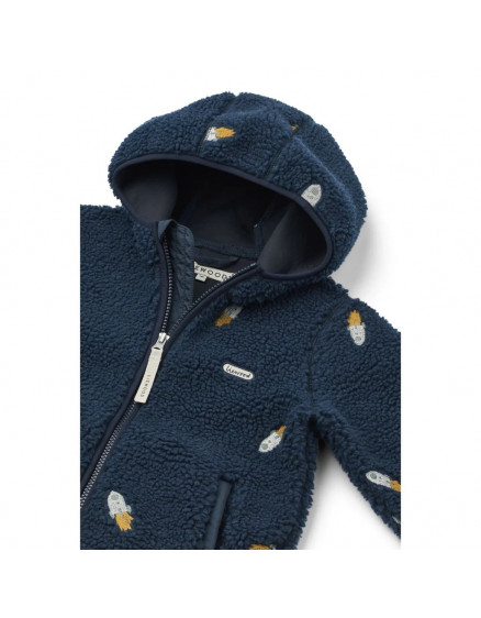 Mara Pile Jacket Rocket  3