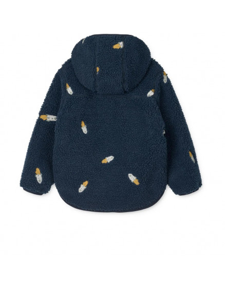 Mara Pile Jacket Rocket  2