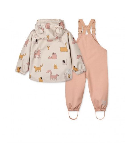 Manu Rainwear Set Cats and Dogs 8