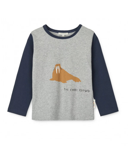 Apia Placement Longsleeve T-shirt Walrus