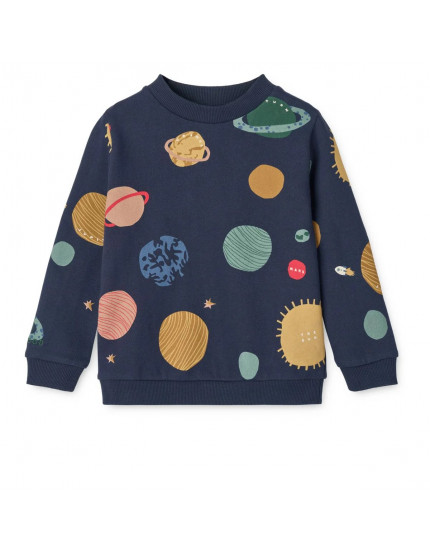 Thora Printed Sweatshirt Universe 