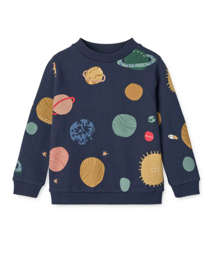 Thora Printed Sweatshirt Universe 