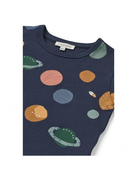 Apia Printed Shortsleeve T-shirt Universe 4