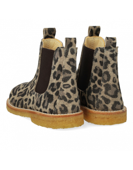 Classic Chelsea Boot Beige Leo 3