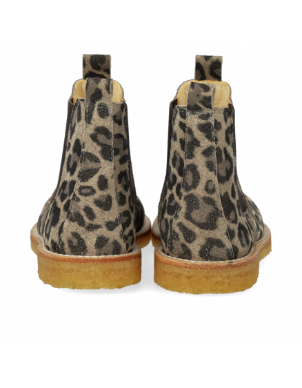 Classic Chelsea Boot Beige Leo 2