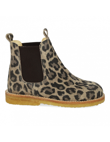 Classic Chelsea Boot Beige Leo 4