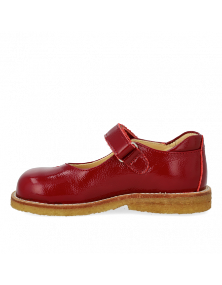 Туфлі Mary Jane with Heart & Velcro Cranberry 4