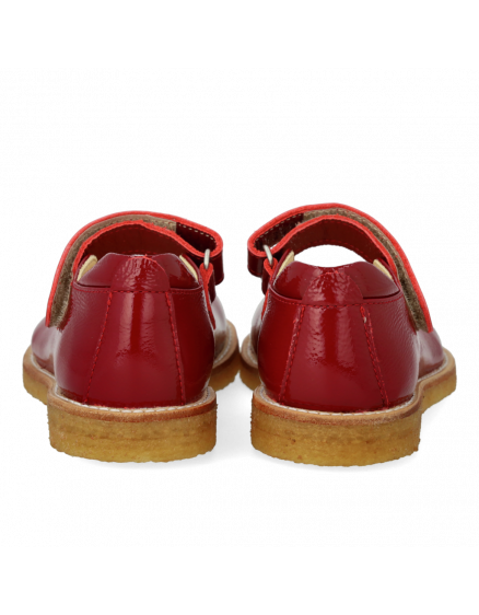 Туфлі Mary Jane with Heart & Velcro Cranberry 3