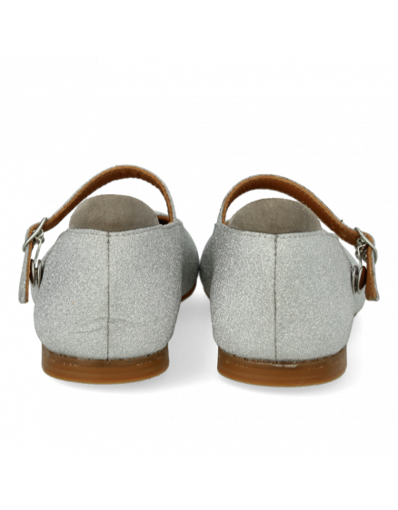 Туфлі Ballerina Mary Jane Silver Fine 4