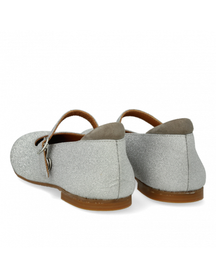 Туфлі Ballerina Mary Jane Silver Fine 4