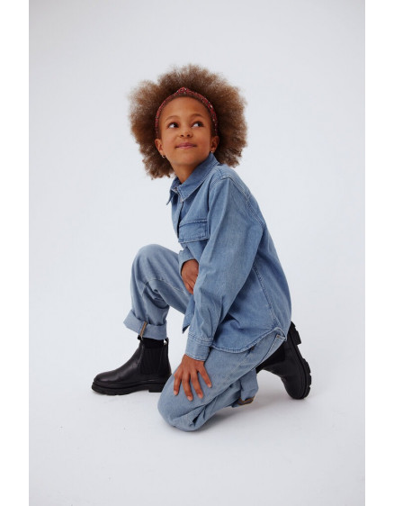 Чоботи Chelsea with wool Black 8