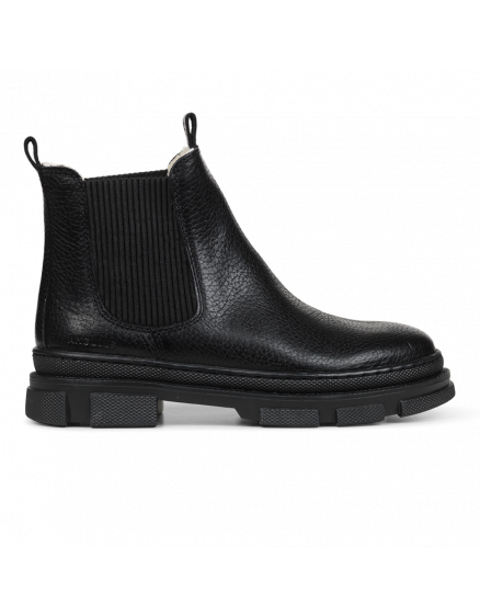 Чоботи Chelsea with wool Black 4