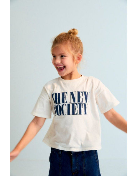 Mica T-shirt Moonlight White 4