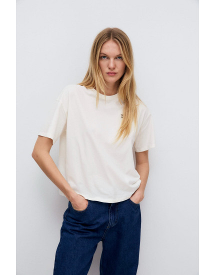 Mariana Woman T-Shirt Moonlight White XL