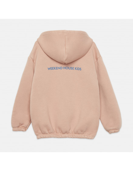 Blue Dog Hoodie Pink 5