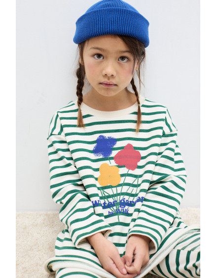 Winter Garden L/S T-shirt White 3