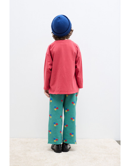 Лонгслів Rainy Dog Red 2