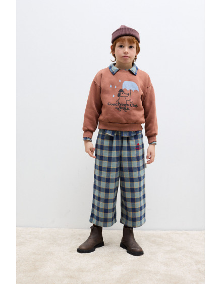 Rainy Dog Sweatshirt Brown 4