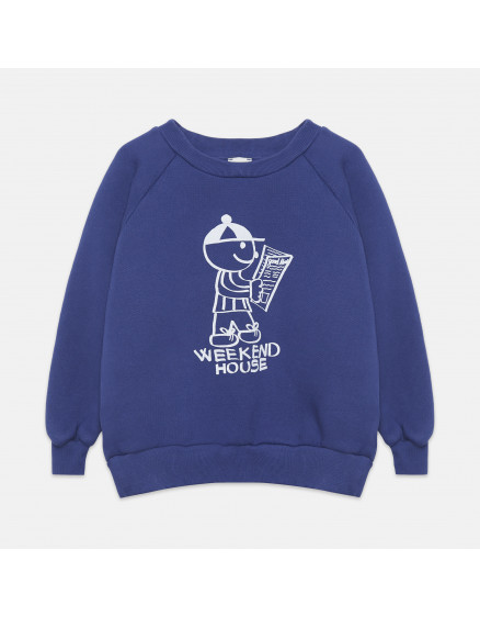 Good News Sweatshirt Dark Blue