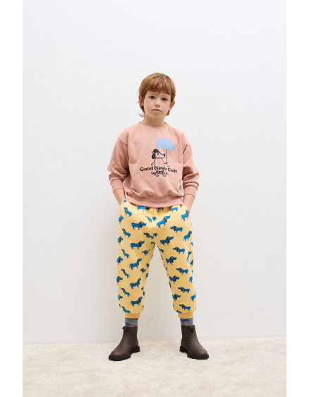 Rainy Dog Sweatshirt Dusty Pink 4