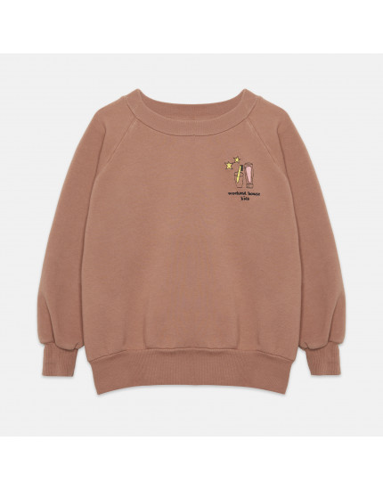 Toothbrush Sweatshirt Dusty Pink