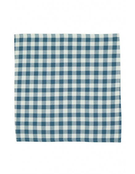 Бандана Blue & white checkered 2