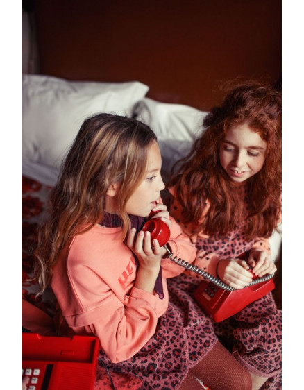 Short skirt Pink w/ animal print 4