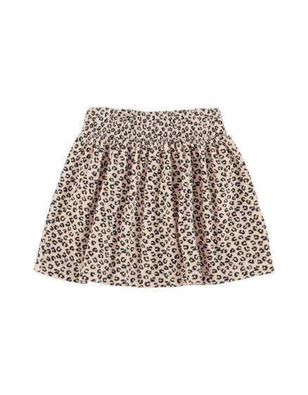 Short skirt Pale pink w/ animal print 2