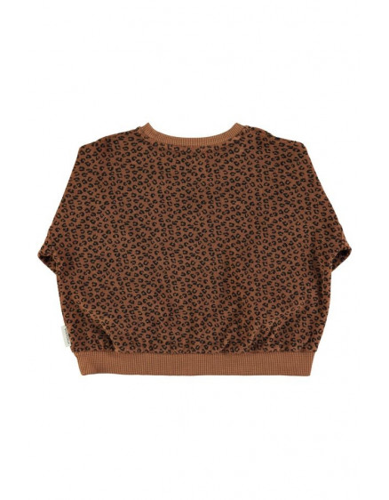 Світшот Terry Brown Animal Print 3