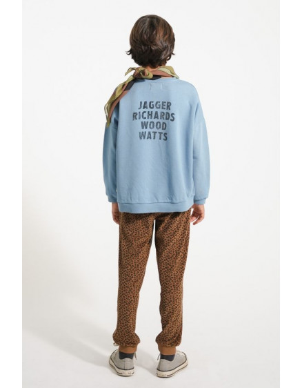 Jogging pants Brown animal print 4