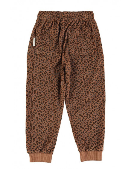 Jogging pants Brown animal print 3
