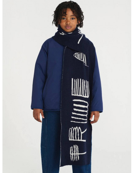 Scarf nº01 Navy Blue  4