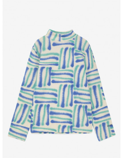 Aerosol Turtleneck T-shirt Turquoise