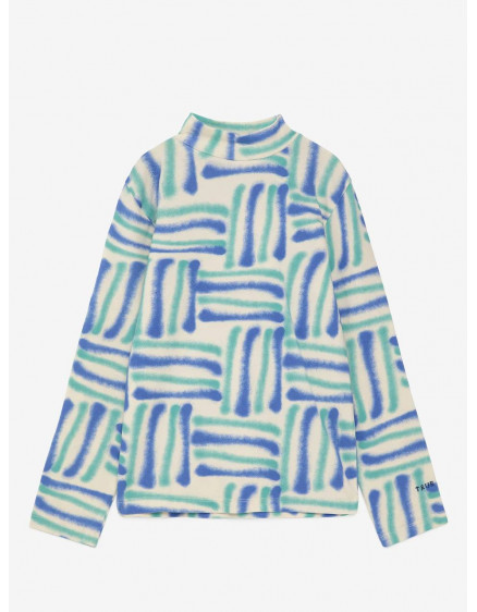Aerosol Turtleneck T-shirt Turquoise