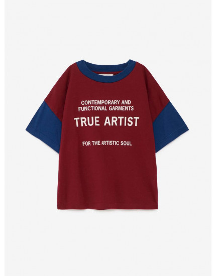 T-shirt nº18 Burgundy Red 