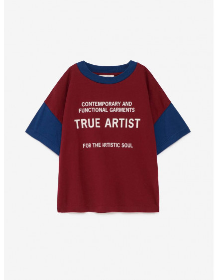 T-shirt nº18 Burgundy Red 