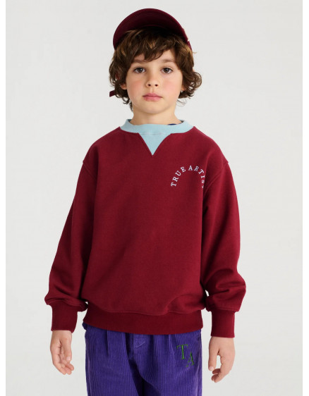 Sweatshirt nº09 Burgundy Red