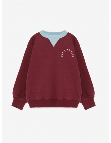 Sweatshirt nº09 Burgundy Red 6
