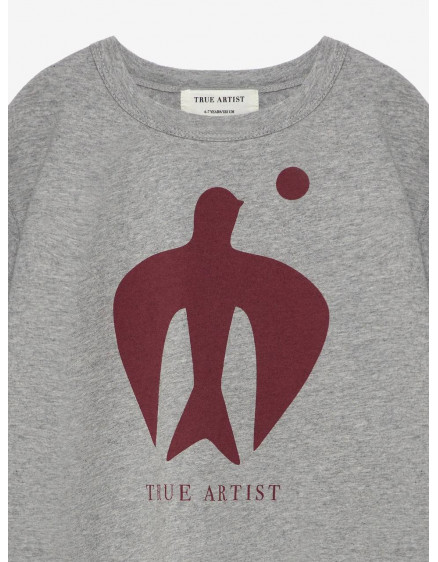 T-shirt nº05 Melange Grey 2