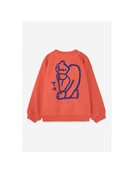 Small Hug Sweatshirt Red