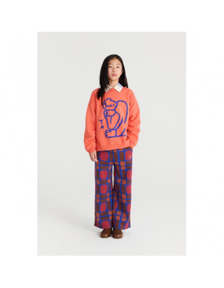 Small Hug Sweatshirt Red 4