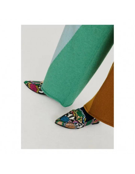 Aerosol Knitted Pants Red 3