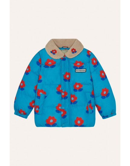 Flowers Puffer Jacket