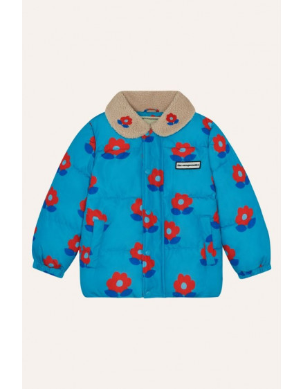 Flowers Puffer Jacket