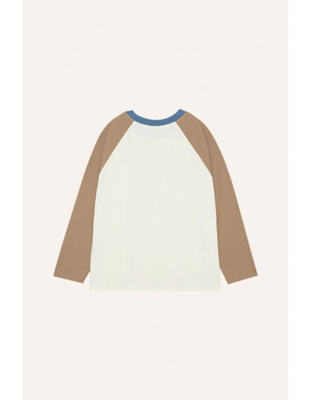 Color Block Ecru Tshirt 3